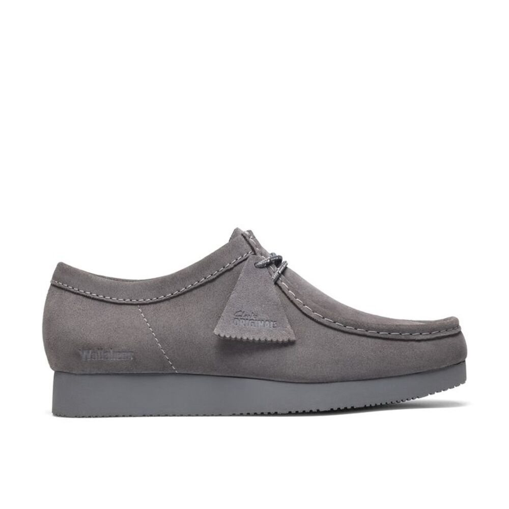 Clarks Mens Wallabee Lite Gray Shoes (NWT)